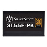SilverStone SST-ST55F-PB Strider Plus Series 80 PLUS Bronze - 550 Watt