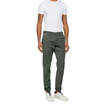 Replay Benni Hyperchino Color Xlite Jeans, 030 Verde Militar, 29W x 32L Hombres