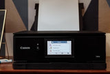 Canon Pixma TS8750 Impresora Multifunción 3 en 1, Sistema de Inyección de Tinta, Impresión, Escaneo y Copia, WiFi, Impresión Doble Cara, Alimentación Bidireccional, Negro