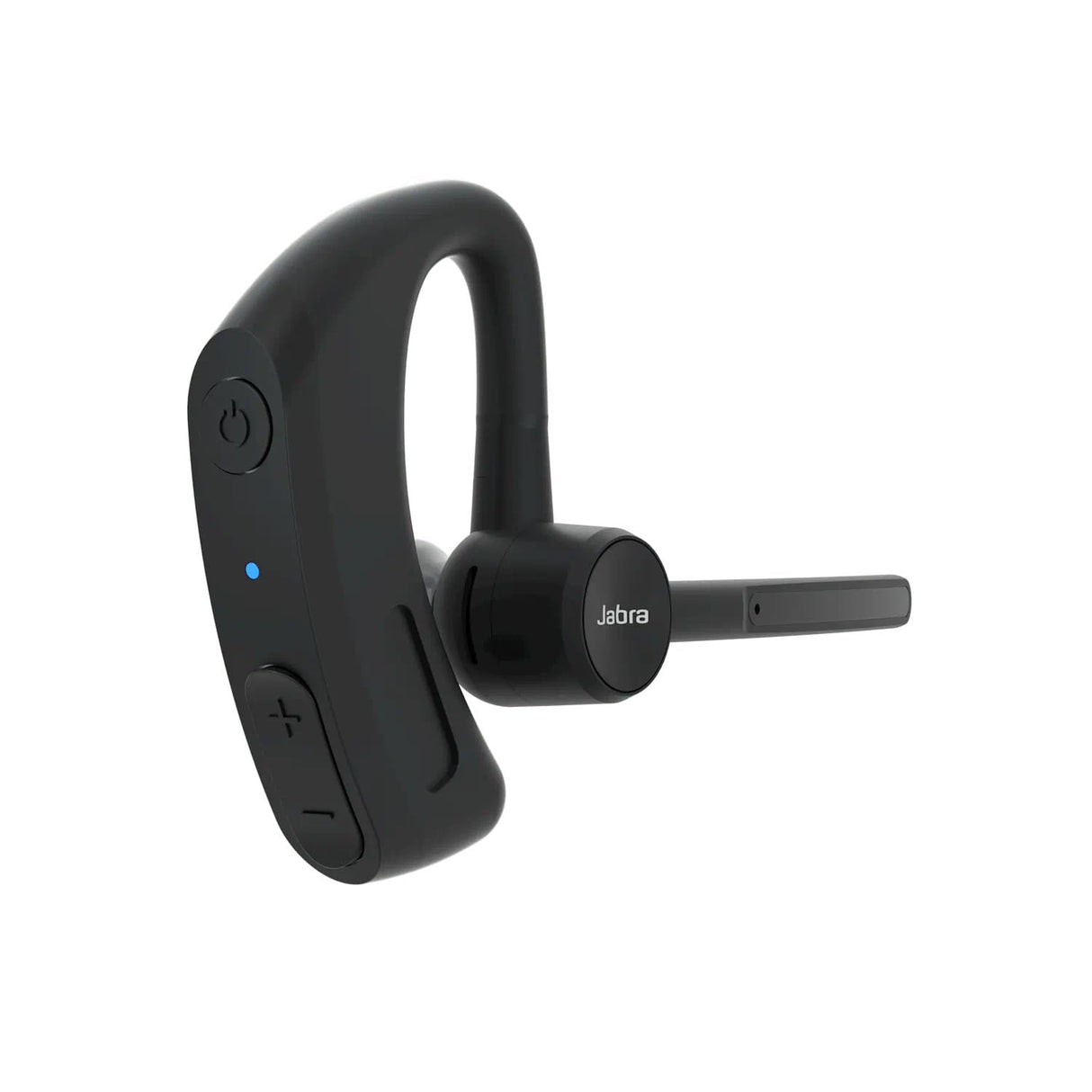 Jabra Perform 45 Auriculares Bluetooth Mono - Micrófono Avanzado con Cancelación de Ruido, Función Push-to-Talk (PTT), Modo Face2Face y Diseño Discreto - Negro