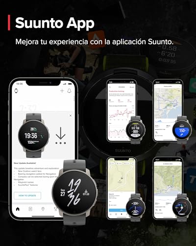 Suunto 9 Peak Pro Reloj deportivo GPS con batería de muy larga duración y medición de frecuencia cardiaca en la muñeca
