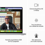 Apple 2023 MacBook Pro (de 16 Pulgadas, Chip M3 Pro de Apple con CPU de Doce núcleos y GPU de dieciocho núcleos, 18GB Memoria unificada, 512 GB) Teclado portugués - Negro Espacial