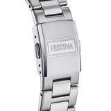 Reloj FESTINA para Hombre F16376/4 Acero Clasico Caja de Acero Inoxidable 316l Plateado Correa de Acero Inoxidable 316l Plateado