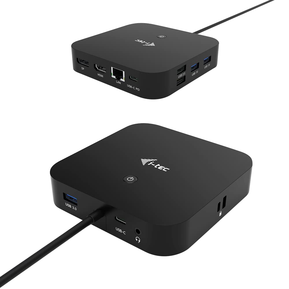 I-TEC USB-C HDMI DP Dock PD100WACCS