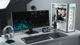 Corsair iCUE 7000X RGB Chasis para PC Inteligente ATX Full-Tower, Tres Paneles de Cristal Templado, Cuatro Ventiladores RGB de 140 mm Incluidos, Espacioso Interior, Blanco