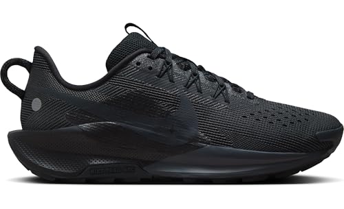 Nike ReactX Pegasus Trail 5, Sneaker Mujer, Negro Antracita Gris Lobo, 44 EU