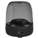 Harman Kardon Aura Studio 4 - Altavoz Bluetooth para casa, con cúpula Transparente, iluminación Ambiental con Cinco Patrones de Efecto Diamante, Sonido Potente, Negro