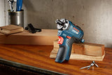 Bosch Professional 12V System GSR 12V-35 HX - Atornillador a batería (Brushless, 35 Nm, Ø máx. tornillo 10 mm, sin batería, en caja)