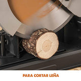 Evolution Power Tools - R355CPS Sierra tronzadora multimaterial, Corta acero dulce, aluminio, plástico, incluso madera con clavos incrustados, 355 mm