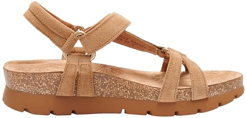 Panama Jack Sally, Sandalia Plana Mujer, Cuero B8, 39 EU