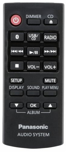 Panasonic SC-PM250 - Microcadena de 20 W (2 x 10 W, Am, FM, USB, MP3, Bluetooth), Plateado [Versión Importada]