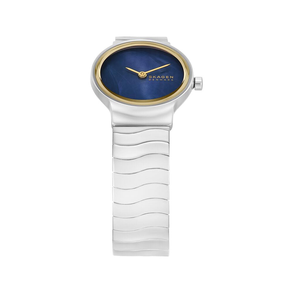 Skagen Reloj Analógico para Mujer de Cuarzo con Correa en Acero Inoxidable SKW3171