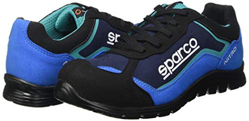 Sparco - Zapatillas Nitro S3 Black/Azul talla 40