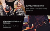 Xvive U4 Wireless In Ear Monitor, Sistema inalámbrico Profesional para monitorización de Auriculares in-Ear, Compuesto por 1 emisor y 1 Receptor