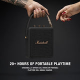 Marshall Stockwell II Bluetooth Altavoz, Negro/ Latón (Exclusivo de amazon)