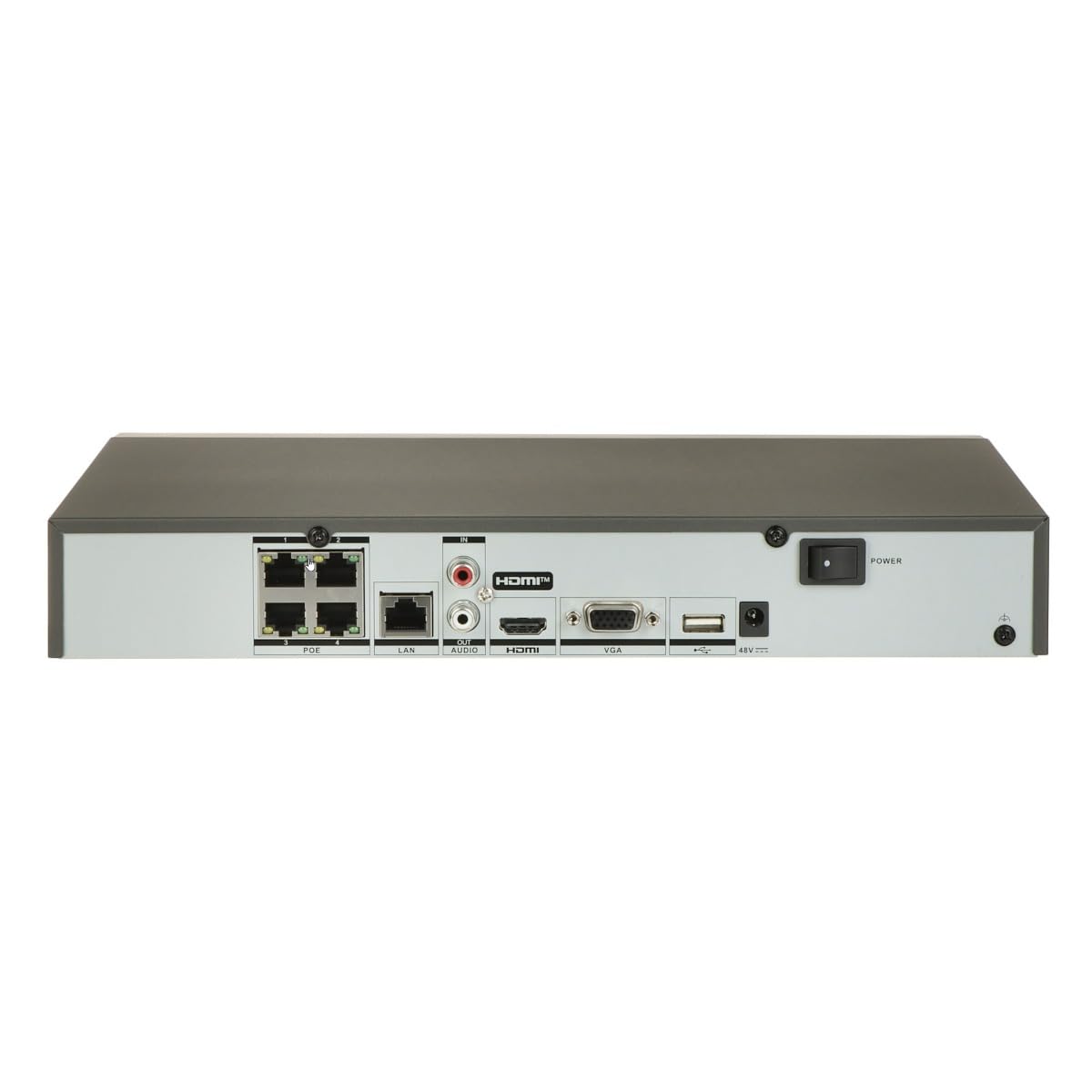 Hikvision DS-7604NXI-K1/4P Dispositivos de grabación Profesional