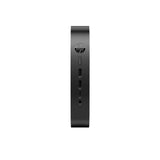 HP Elite t655 – Thin Client – SFF – 1 x Ryzen Embedded R2314 / 2,1 GHz – RAM 8 GB – Flash 64 GB – eMMC – Radeon Graphics – 1 GbE, Bluetooth 5.2, Wi-Fi 6 – Win 10 IoT Enterprise – Negro