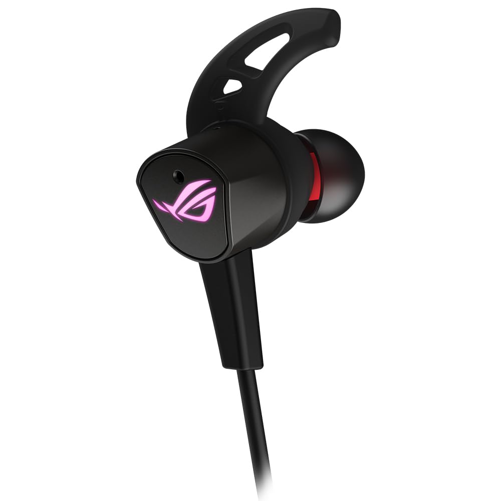 ASUS 90YH02S0-B2UA00, Auriculares intraurales de Gaming, Negro