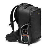 Lowepro Flipside BP 400 AW III Mochila para Cámara Sin Espejo y DSLR - negro - acceso posterior - acceso lateral - Divisores Ajustables - para Cámaras como Sony α7 - LP37352-PWW