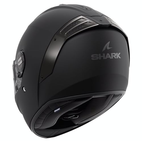 SHARK, Casco Moto Integral Spartan RS Blank Black KMA, XL