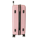 Disney Mickey y Minnie Travel the World Paris Maleta mediana Nude 48x68x26 cms Rígida ABS Cierre de combinación lateral 70L 3 kgs 4 Ruedas dobles