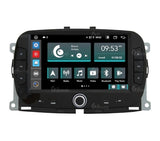 Radio de Coche para Fiat New 500 Android GPS Bluetooth WiFi USB Dab+ Touchscreen 7" 8core Carplay AndroidAuto
