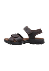 Panama Jack Sanders Basics, Sandalias con Punta Abierta Hombre, Marrón (Marron C1), 43 EU
