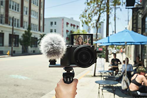 Sony Cámara sin espejo Sony Alpha 6600 | APS-C (enfoque automático rápido de 0,02 s, estabilización óptica de imagen de 5 ejes en la carcasa)