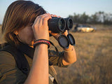 Olympus Prismáticos 10x42 PRO, Visión natural, clara y luminosa, robustos, impermeables, delgados, diseño sencillo - para viajar, hacer senderismo, deportes y observación a corta distancia