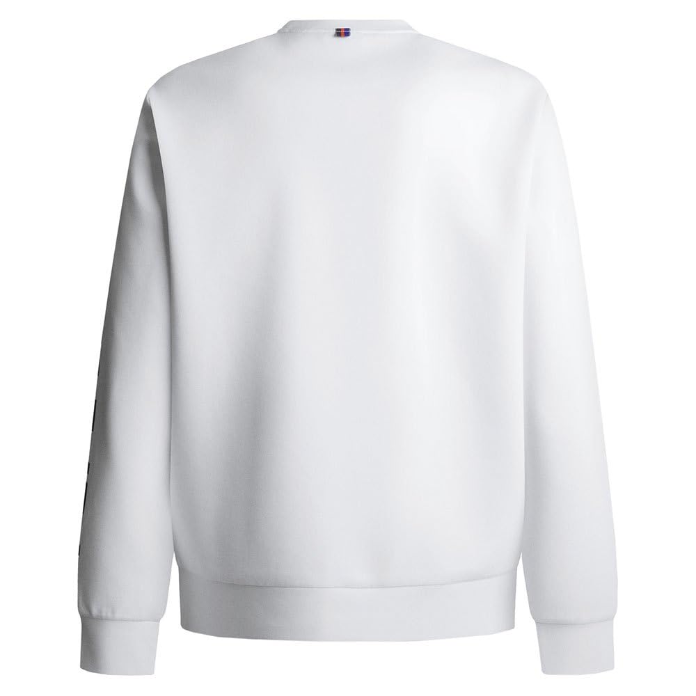 Red Bull Racing X Pepe Jeans RBR Colour Block Graphic Crew Sudadera, White (White), XL para Hombre