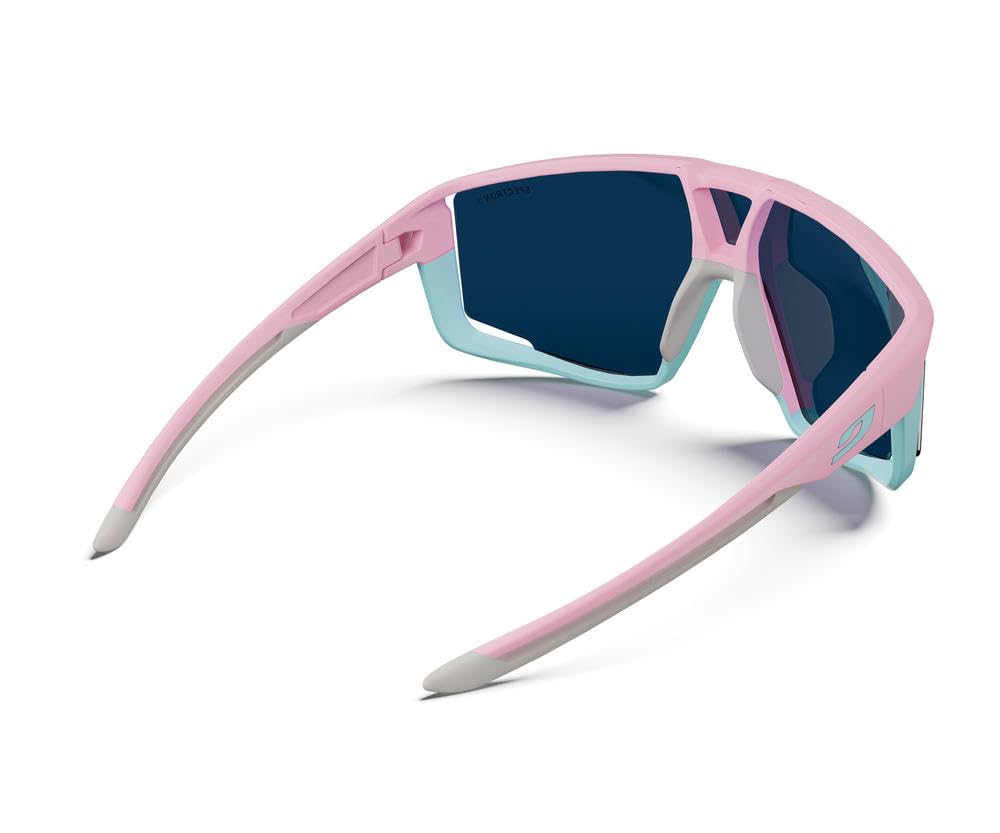 Julbo Fury Gafas DE Sol, Rosa Pastel/PÚRPURA, Talla única Unisex Adultos