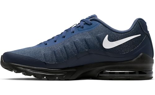 NIKE Air MAX Invigor, Zapatillas de bsquetbol Hombre, Obsidian White Mystic Navy Black, 40.5 EU