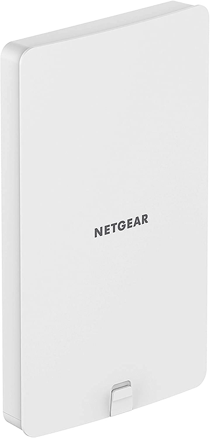 NETGEAR Extensor WiFi 6 para Exteriores WAX610Y | Punto de Acceso inalámbrico | AX1800 |hasta 250 Dispositivos |1x Ethernet 2.5G, Resistente a la Intemperie IP55, Gestión remota Insight