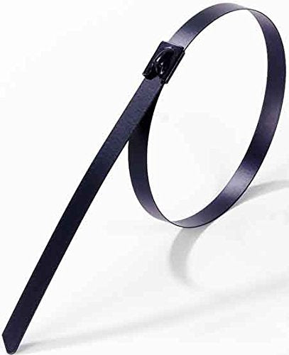 Thomas & Betts ty-Met - Brida 200x12mm con Recubrimiento Inoxidable