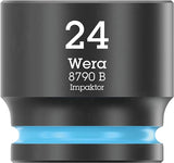 Wera 05005530001 8100 SB 12 Juego de carraca Zyklop Comfort, palanca de conmutación, con arrastre de 3/8", métrico, 16 piezas