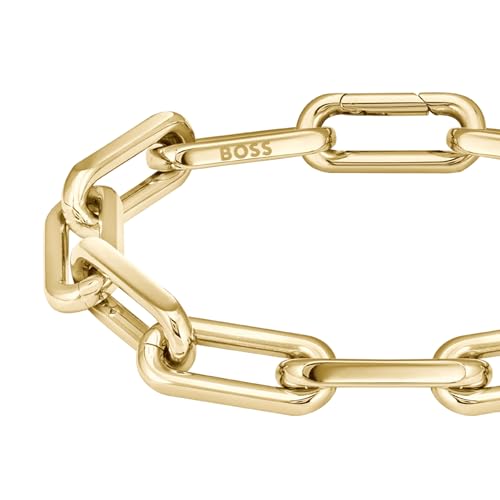 BOSS Jewelry Pulsera de Cadena para Mujer Colección HALIA en Oro Amarillo - 1580600