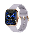 SMARTY 2.0 Mujer Digital Automático Reloj con Correa de Silicona SW081D, Dorado, Moderno, Dorado, Moderno