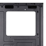 Silverstone SST-PS14B-E - Caja de Torre ATX de Precision, Panel Lateral de Vidrio Templado Ahumado, Negro