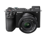 Sony Alpha 6700 (APS-C) cámara con Objetivo de 16-50 mm: Enfoque automático AI, estabilización de 5 Ejes, vídeo 4K 120p, Pantalla táctil, Ideal para Vlogs y fotografía