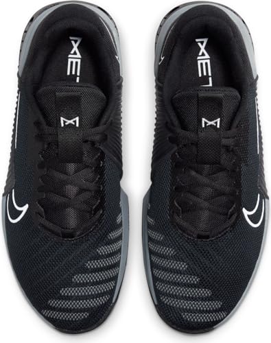 NIKE Metcon 9, Sneaker Hombre, Black White Anthracite Smoke Grey, 41 EU