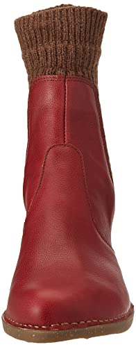 El Naturalista N5498 Sylvan, Botas de Moda Mujer, Cereza, 41 EU