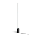 Philips Hue Gradient Signe – Lámpara inteligente, Lámpara de Pie LED Inteligente, Luz Blanca y Luces de Colores, sistema de iluminación con tira led Compatible con Alexa y Google Home, Color Negro