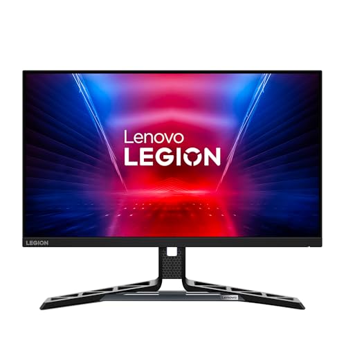 Lenovo Legion R25f-30 - Monitor Gaming 24.5'' FullHD con EyeSafe (VA, 240Hz, 0.5ms, HDMI+DP, FreeSync Premium, Altavoces) Ajuste de inclinacióltura/Pivot/Giro - Negro