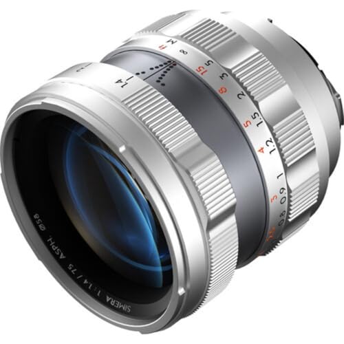 Thypoch SIMERA 75mm f1.4 - Leica M Color Silver
