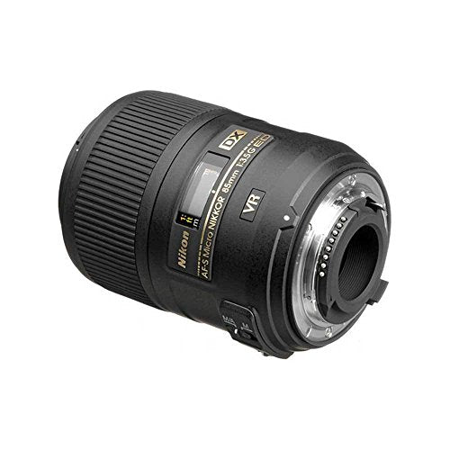 Nikon AF-S DX Micro 85mm F3.5 G ED - Objetivo con Montura para Montura F de Nikon (Distancia Focal Fija 127.5mm, Apertura f/3.5, estabilizador de Imagen)