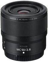 Nikon Objetivo NIKKOR Z MC 50MM F/2.8, para Nikon Serie Z, Negro