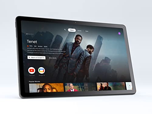 Lenovo Tab M10 Plus (3rd Gen) - Tablet de 10.61" 2K (Qualcomm Snapdragon SDM680, 4GB de RAM,128GB ampliables hasta 1TB,4 Altavoces,WiFi + Bluetooth,Android 12) Precision Pen 2 + Funda - Gris Oscuro