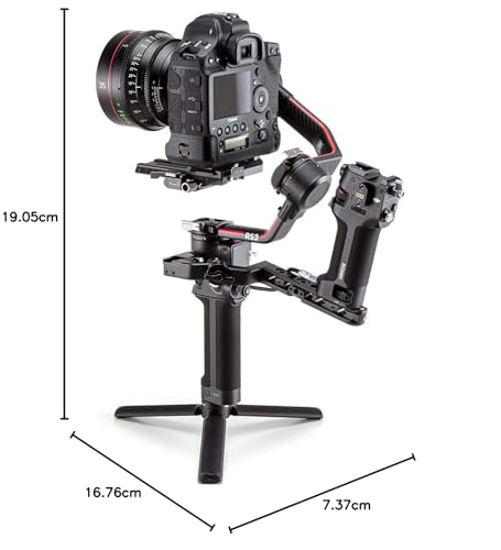 DJI Ronin Empuñadura de Control por Cable - Control del Enfoque y de los Parámetros de la Cámara y del Disparador, Compatible con DJI RS 2
