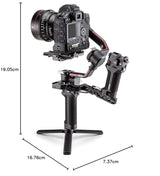 DJI Ronin Empuñadura de Control por Cable - Control del Enfoque y de los Parámetros de la Cámara y del Disparador, Compatible con DJI RS 2