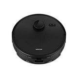 SENCOR SRV 9020BK Robot Aspirador y Fregador, Navegación LiDAR, 3000 Pa, 130 min Autonomía, 40W